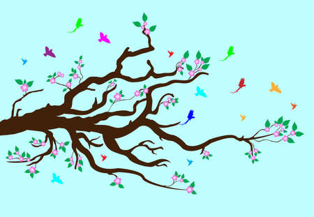 tree branchのイラスト素材