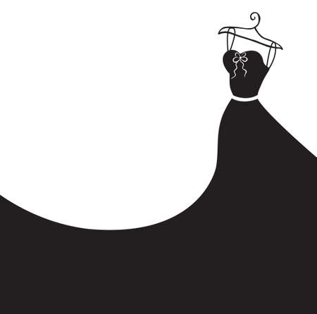 wedding dressのイラスト素材