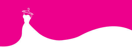 wedding dressのイラスト素材