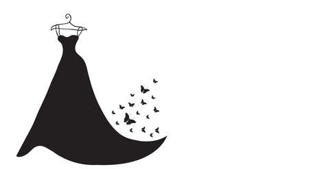 wedding dressのイラスト素材