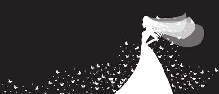 brideのイラスト素材