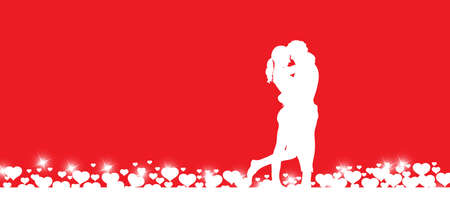 couple in loveのイラスト素材