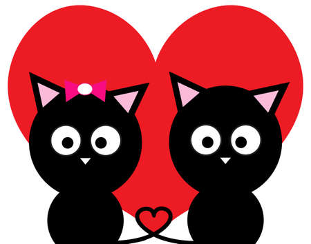 love catsのイラスト素材