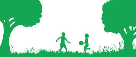 rest in the natureのイラスト素材