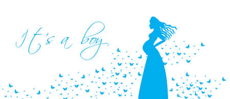 pregnancy illustrationsのイラスト素材