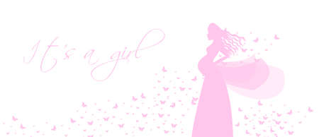 pregnancy illustrationsのイラスト素材