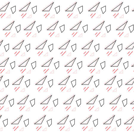 Minimalist pattern with geometric shapes. Modern background. Hipster style texture. Memphis style....