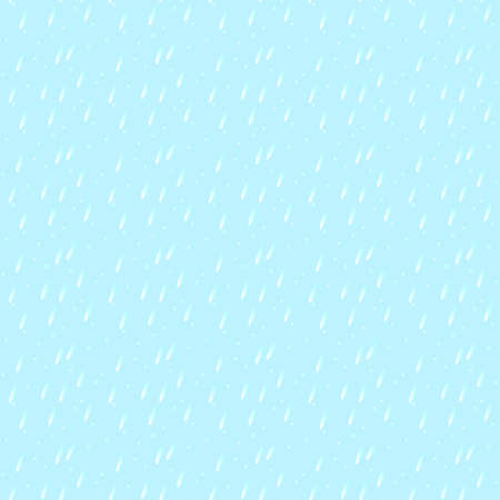 Snowflakes seamless pattern. Snow falls background. Vector illustrationのイラスト素材