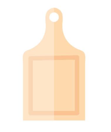 Board kitchen icon vector flat style. Isolated on white background. Vector illustrationのイラスト素材