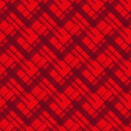 Tartan seamless pattern. Cage endless background. Square, rhombus repeating texture. Trendy backdrop for textiles. Vector illustrationのイラスト素材