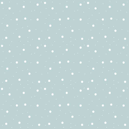 Snowflakes seamless pattern. Snow falls background. Vector illustrationのイラスト素材