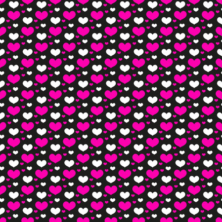 Romantic vector abstract geometric background with hearts. vectorのイラスト素材