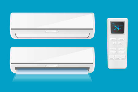 Air conditioner and air conditioner control.のイラスト素材