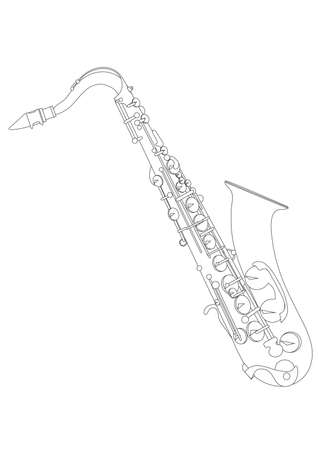Saxophone  Musical  Instrumentのイラスト素材