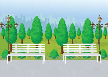 Park View Vectorのイラスト素材