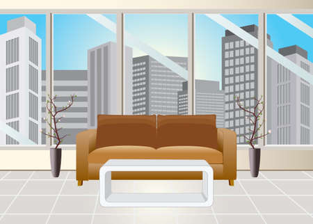 Office Reception Roomのイラスト素材