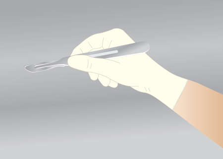 Scalpel Surgical Knifeのイラスト素材