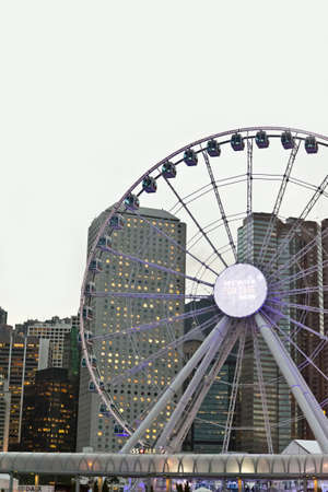 Hong Kong Observation Wheelのeditorial素材