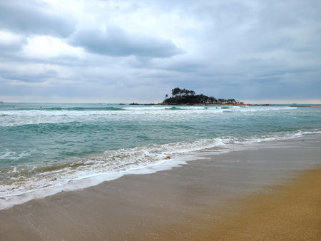 beautiful beach in south korea,Hochiminhongの写真素材
