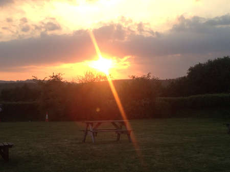 Gorgeous summer sunsetの素材