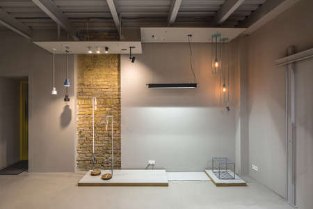 Loft style interiorの写真素材