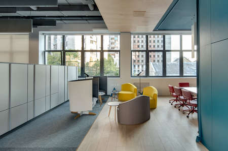 Office in loft style
