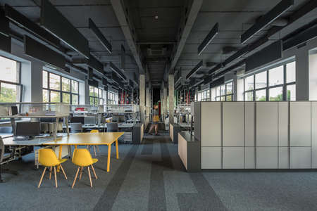 Office in loft styleの写真素材
