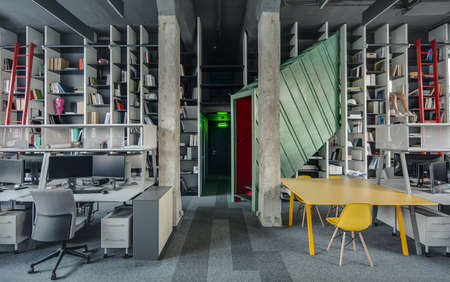 Coworking in loft style