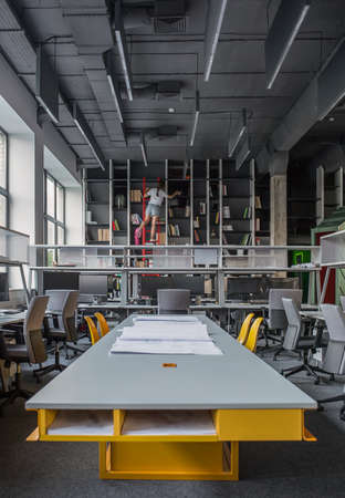 Office in loft styleの写真素材