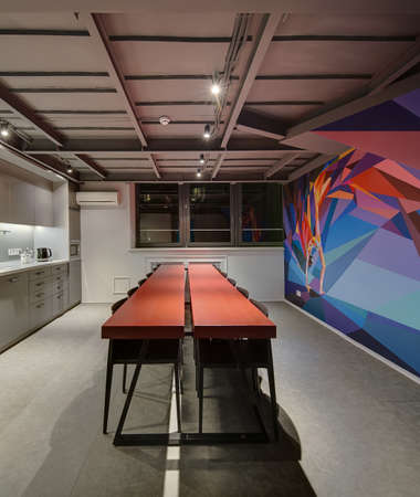 Office in loft styleの写真素材