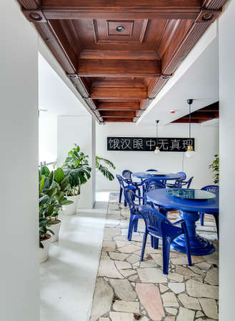 Restaurant in modern styleの写真素材