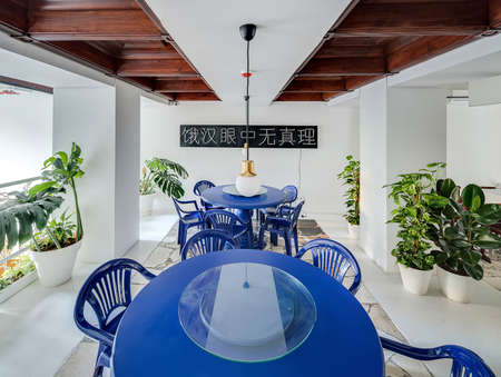 Restaurant in modern styleの写真素材