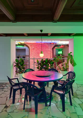 Restaurant in modern styleの写真素材