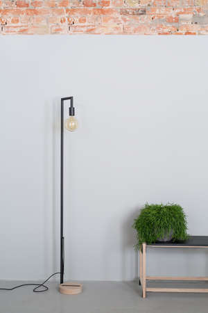 Interior in loft styleの写真素材