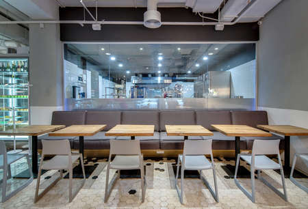 Restaurant in modern style