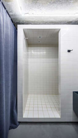 Bathroom in loft styleの写真素材