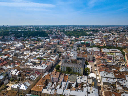 Snapshot of Lviv.の写真素材