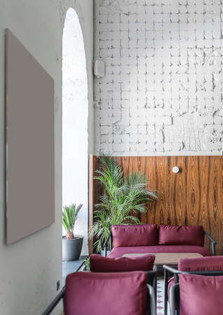 Restaurant in loft style