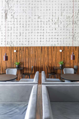 Cafe in loft styleの写真素材