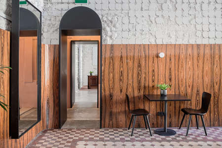 Restaurant in loft styleの写真素材