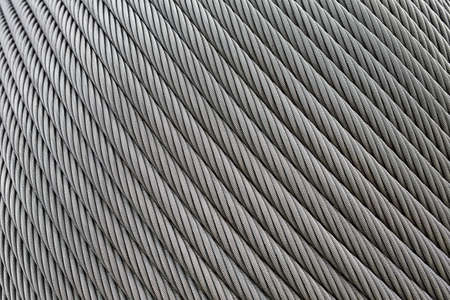Steel wicker ropesの写真素材