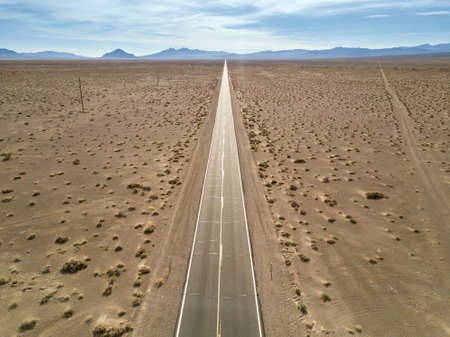 Beautiful landscape of Death Valleyの写真素材