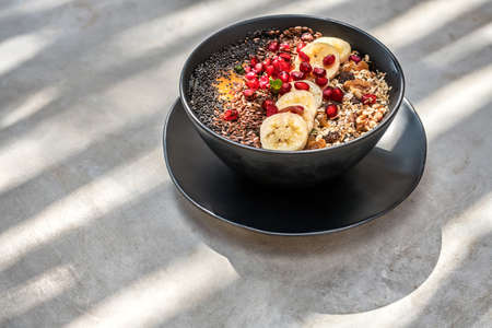 Fruit mix in bowlの写真素材