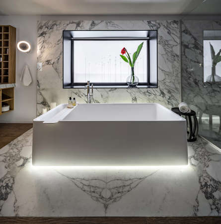 Bathroom in modern styleの写真素材