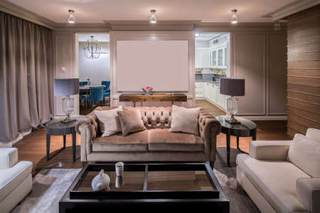 Stylish modern interiorの写真素材