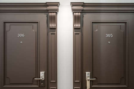 Stylish interior in hotelの写真素材