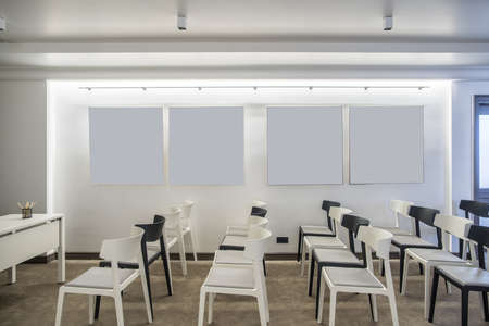 Modern conference hallの写真素材