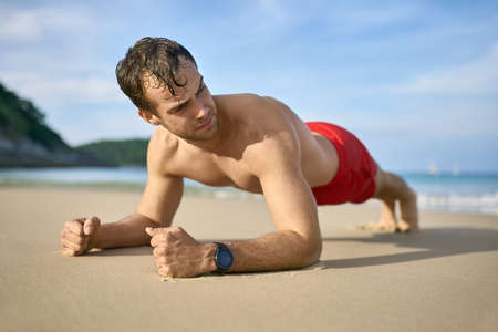 Traveler on asian city street. Daylight shooting.の写真素材