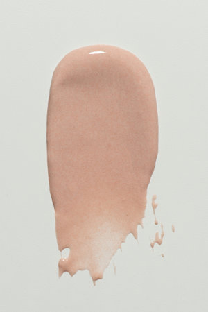 texture of colored face cream. A smear of cream. facemask.の写真素材