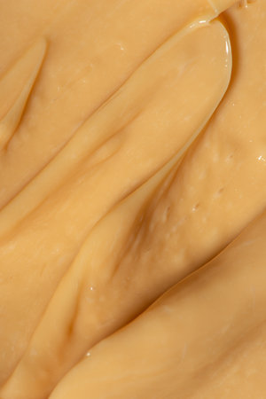 skin cream texture macroの写真素材